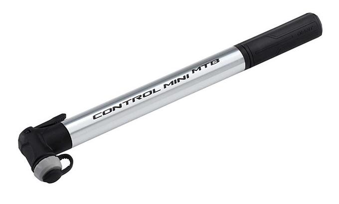 Giant Control Mini MTB Cycling Hand Pump (Silver)