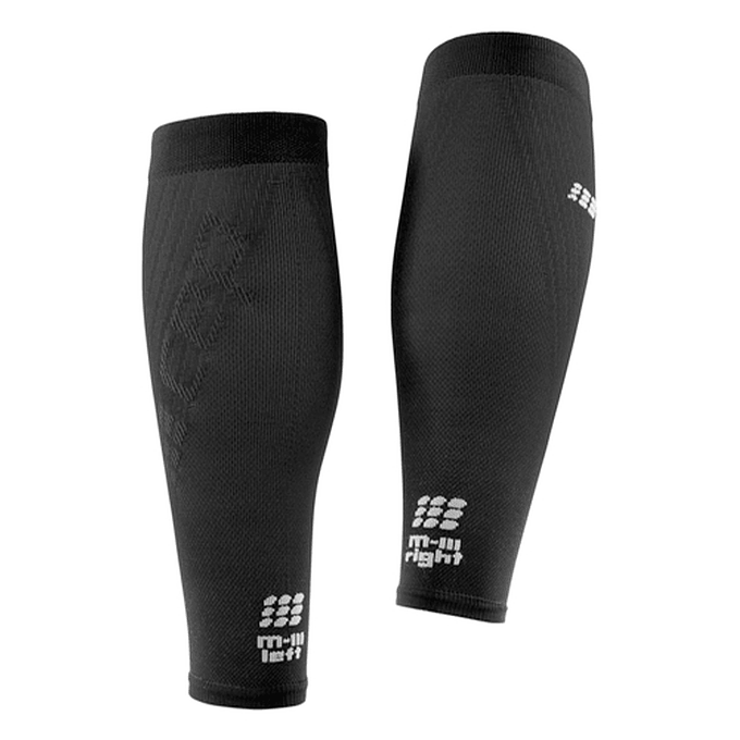 Cep Compression Ultralight Calf Sleeves (Black/Light Grey)