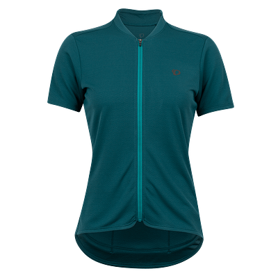 Pearl Izumi Quest Women's Cycling Jersey (Dark Spruce/Gulf Teal)