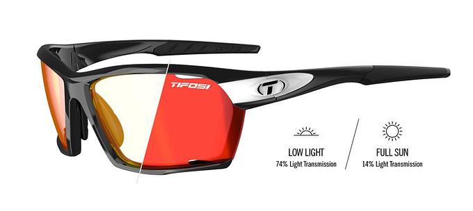 Tifosi Kilo Sport Sunglasses (Black/White)