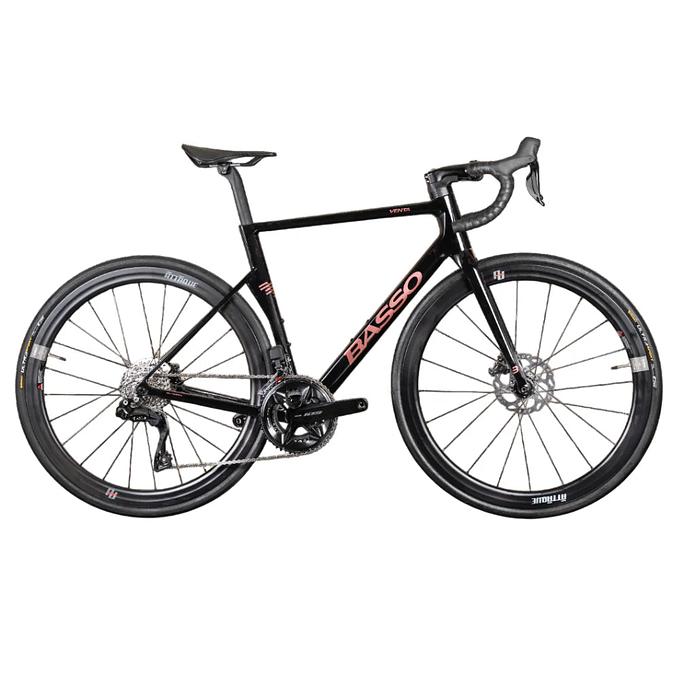 Basso Venta R 105 Di2 Attaque Carbon 45 (Black)