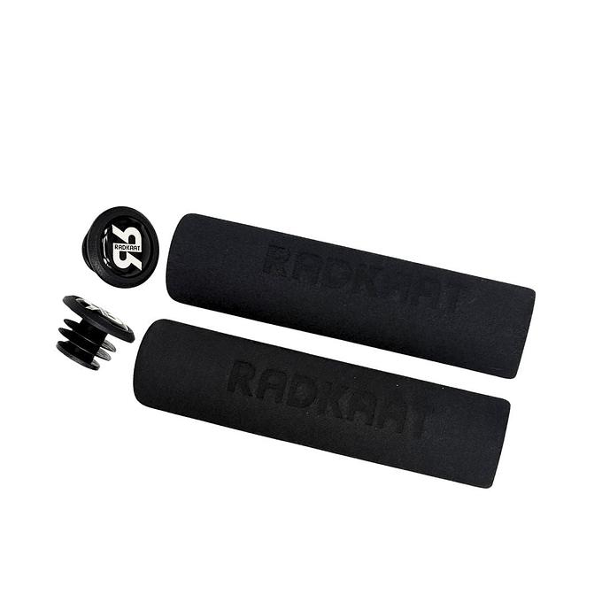 Radkaat Classic Foam MTB Grips (Black)