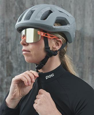 POC Elicit Sport Sunglasses (Fluorescent Orange Translucent)