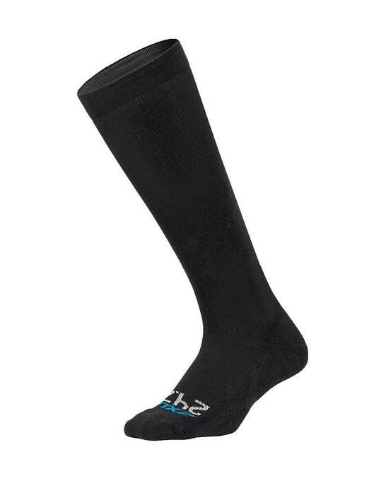 2XU UA5690E 24/7 Unisex Compression Socks (Black/Black)