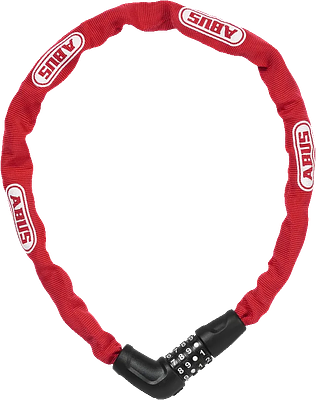 Abus Steel-O-Chain 5805C/75 Chain Lock (Red)