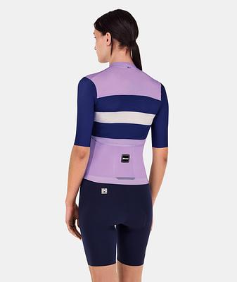 Santini Bengal Unisex Cycling Jersey (Navy Blue)