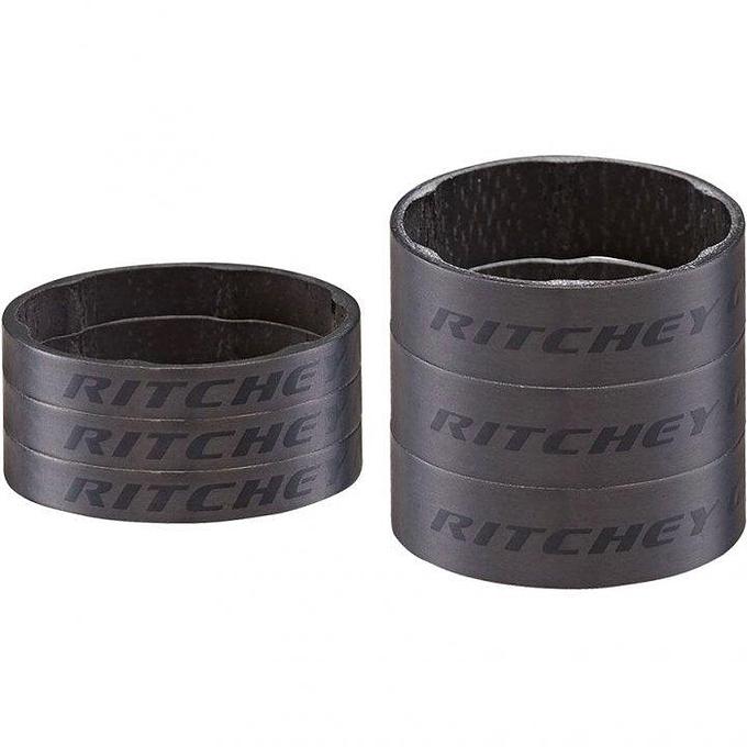 Ritchey WCS 3x5mm/3x10mm Carbon Spacer Set (Matte UD Carbon)