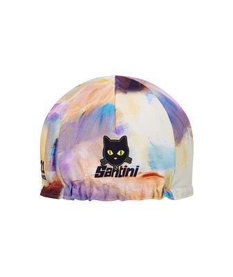 Santini TDF Arrivee Monemartre Unisex Cycling Cap (Blue)