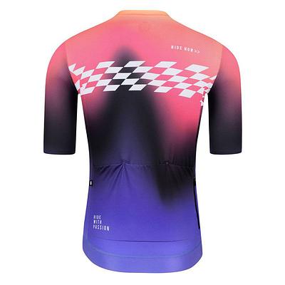 Monton Urban Plus Cardin Men's Cycling Jersey (Pink/Purple)