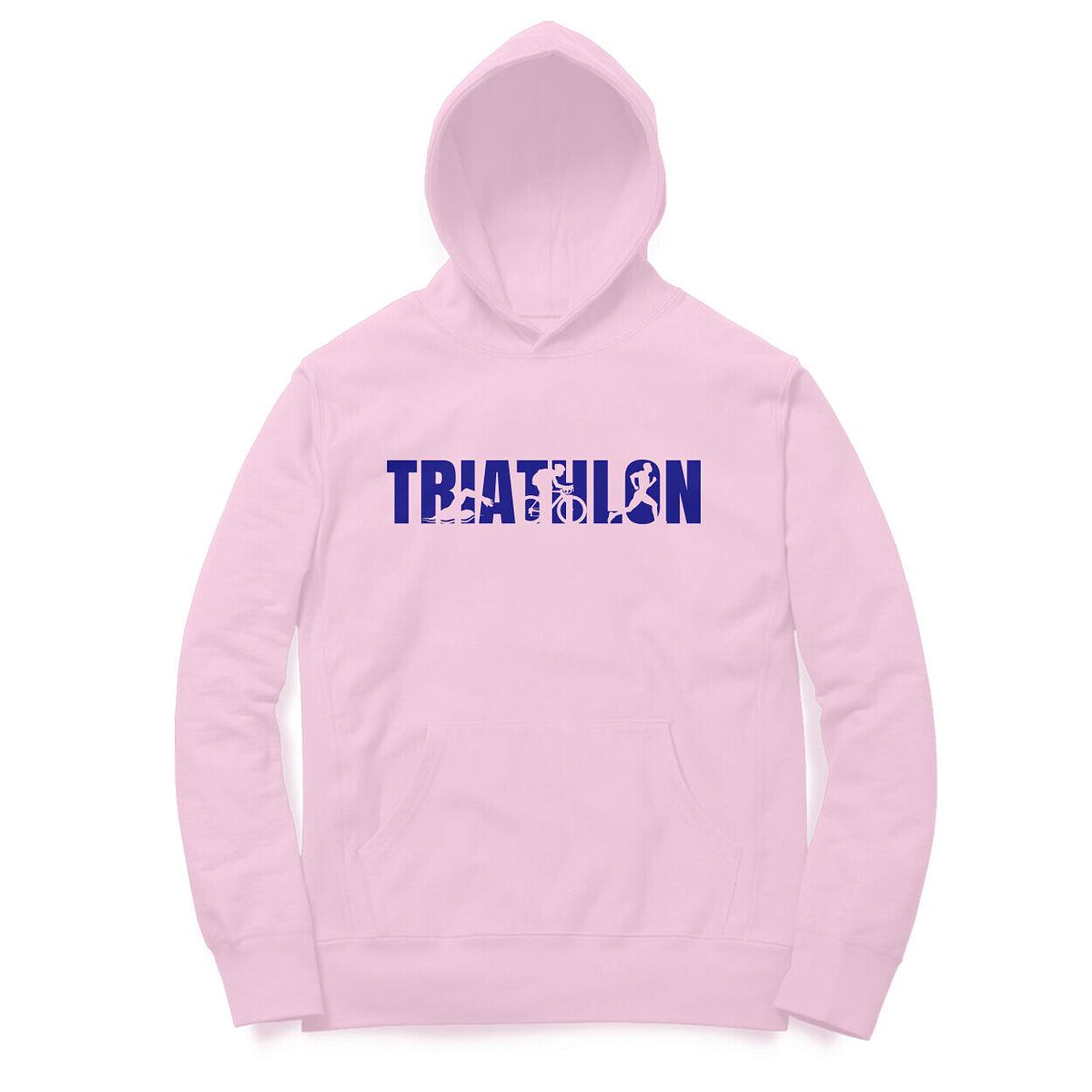 Sport Canvas Triathlon Regular Fit Unisex Hoodie