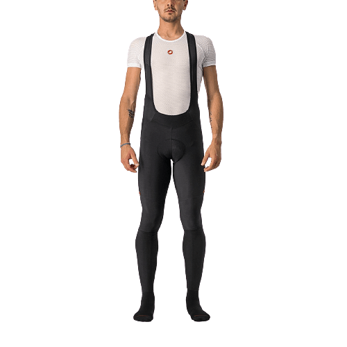 Castelli Velocissimo 5 Mens Cycling Bib Tight (Black/Red Reflex)