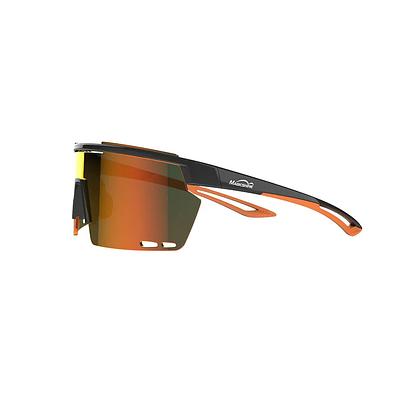 Magicshine Rouler Classic Sports Sunglasses (Black/Orange)