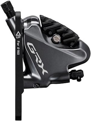 Shimano GRX BR-RX810 Flat Mount Hydraulic Disc Brake (Black)