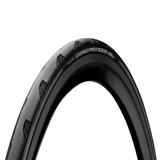 Continental Grand Prix 5000 All Season 700c Tubeless Ready Folding Tire (Black/Black Reflective)