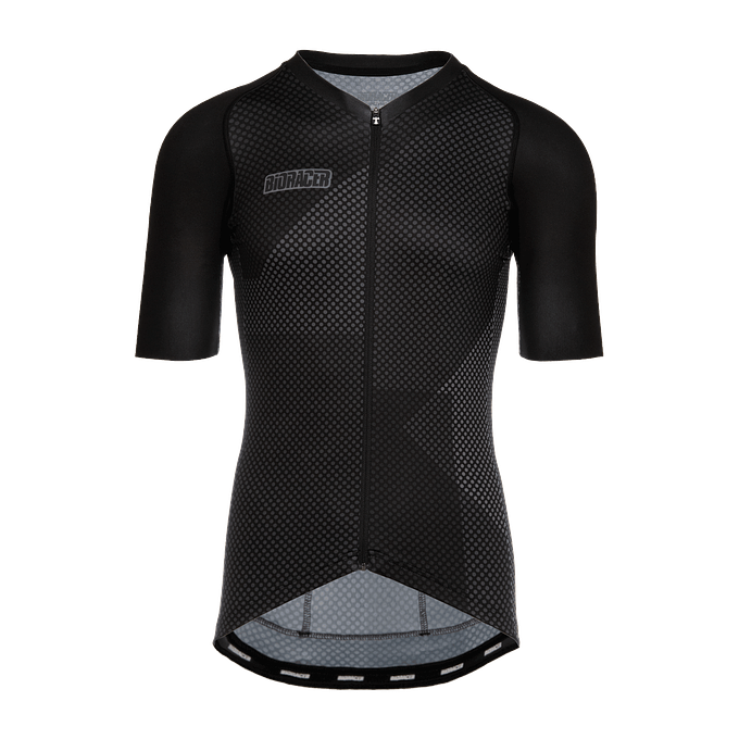 Bioracer Spitfire Blitzz Mens Cycling Jersey (Black)