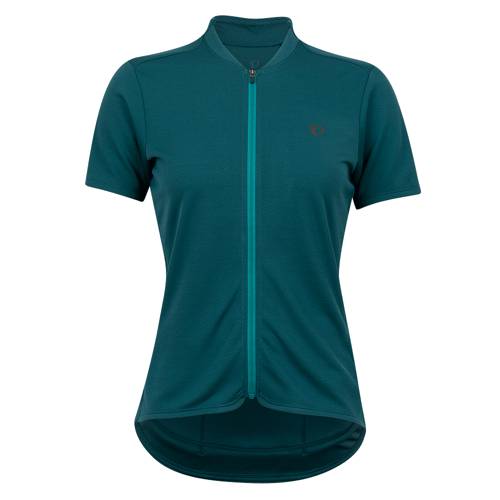 Pearl Izumi Quest Women's Cycling Jersey (Dark Spruce/Gulf Teal)