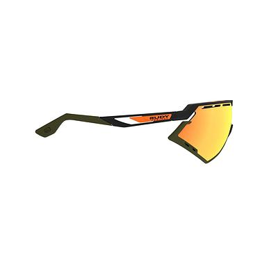Rudy Project Defender Sport Sunglasses (Stripes/Black Matte/Multilaser Orange)