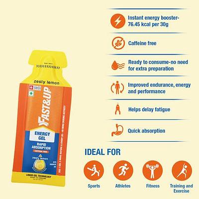 Fast&Up Energy Gel (Zesty Lemon)