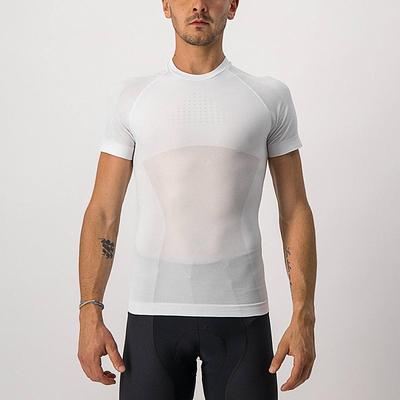 Castelli Seamless SS Mens Cycling Baselayer (White)