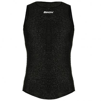 Santini Alpha Winter Unisex Cycling Baselayer (Black)