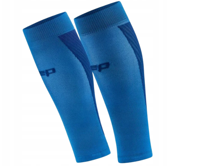 CEP Compression Core Run Ultralight 4.0 Women's Calf Sleeves (Blue/Dark Blue)