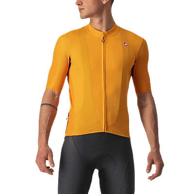 Castelli Endurance Elite Mens Cycling Jersey (Pop Orange)