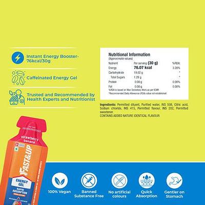 Fast&Up Energy Gel (Classic Vanilla)