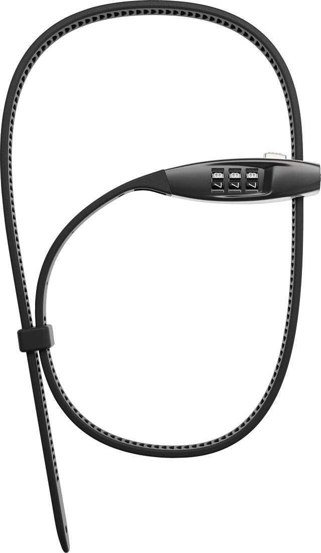 Abus Combiflex Travelguard 70 Lock (Black)