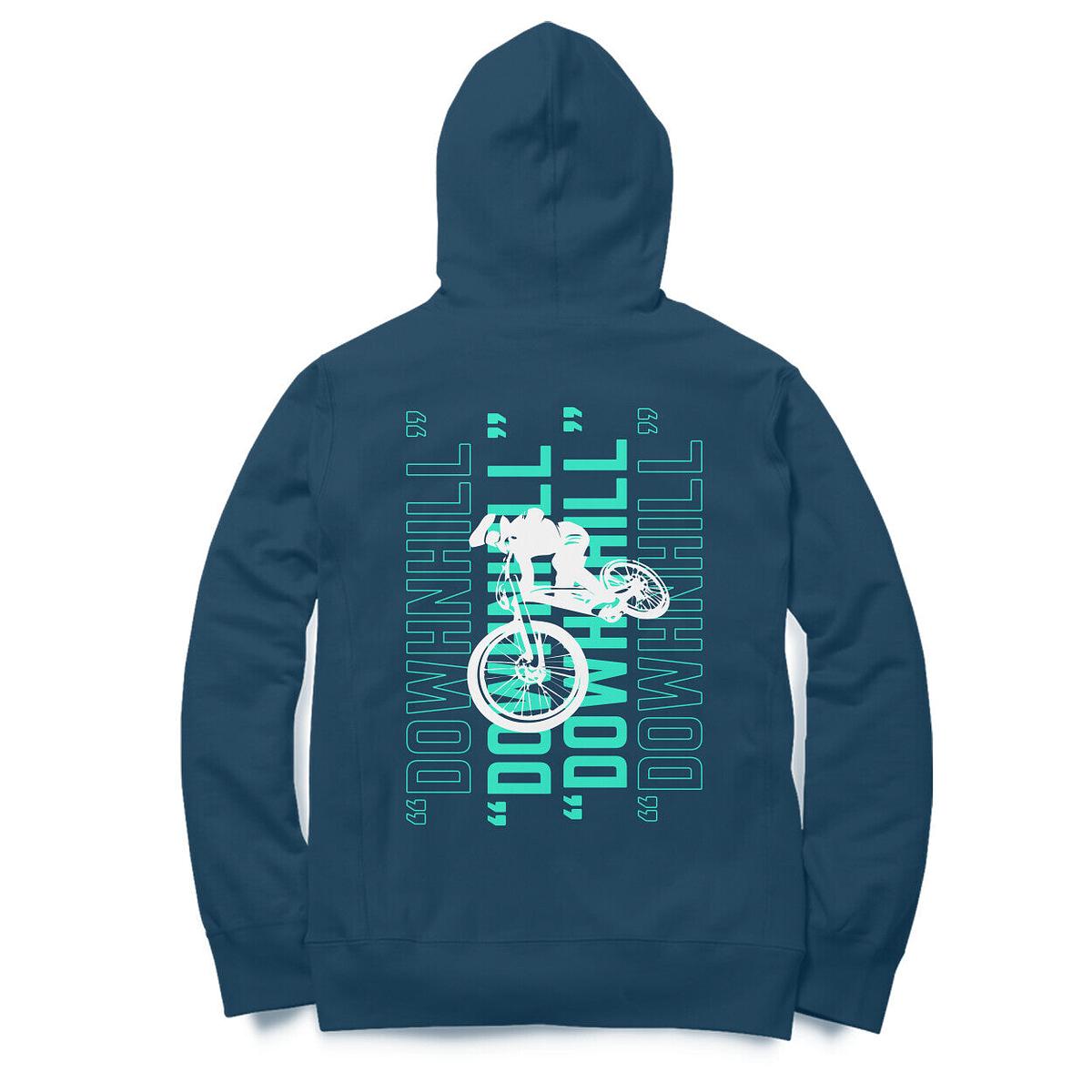 Sport Canvas Downhill Regular Fit Unisex Hoodie