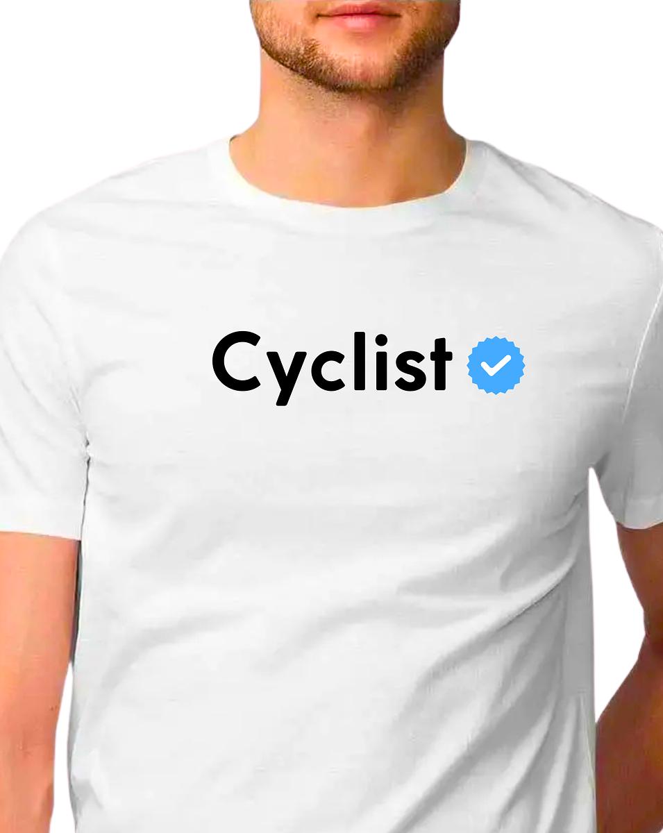 Sport Canvas Verified Cyclist Classic Fit Unisex T-Shirt