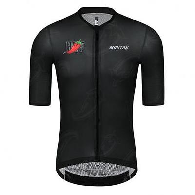 Monton Urban Plus Chilli Men's Cycling Jersey (Black)