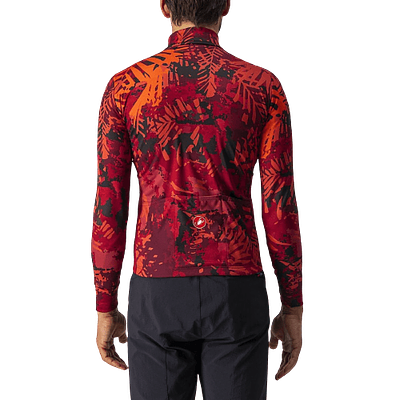Castelli Unlimited Thermal Mens Cycling Jersey (Bordeaux/Pro Road)