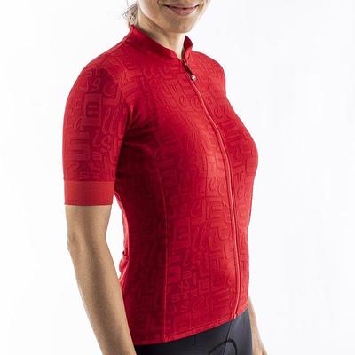 Castelli Promessa Jacquard Women's Cycling Jersey (Red)