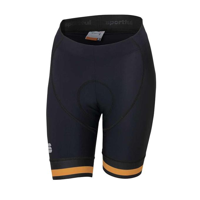 Sportful Classic Women's Cycling Shorts (Black/Gold)
