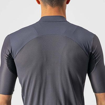 Castelli Endurance Elite Mens Cycling Jersey (Dark Gray)