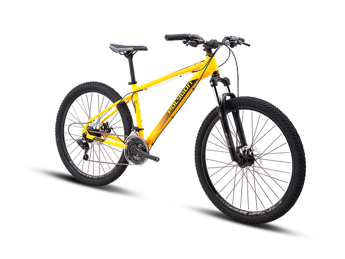 Polygon Cascade 2 (Yellow)