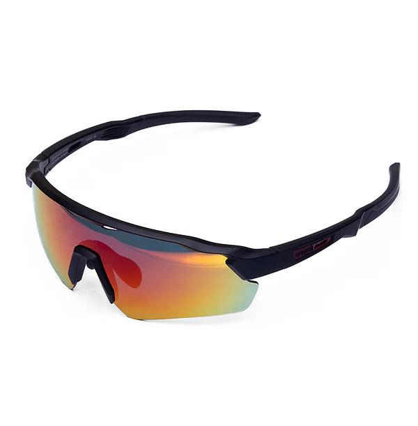 Craycol Bugged Out Sport Sunglasses (Black/Reflective Red)