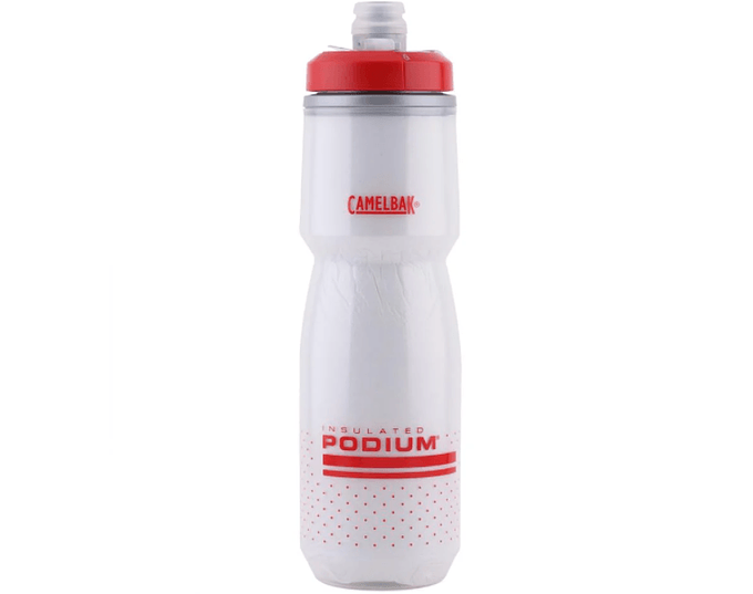 Camelbak Podium Chill Bottle (Fiery Red/White)