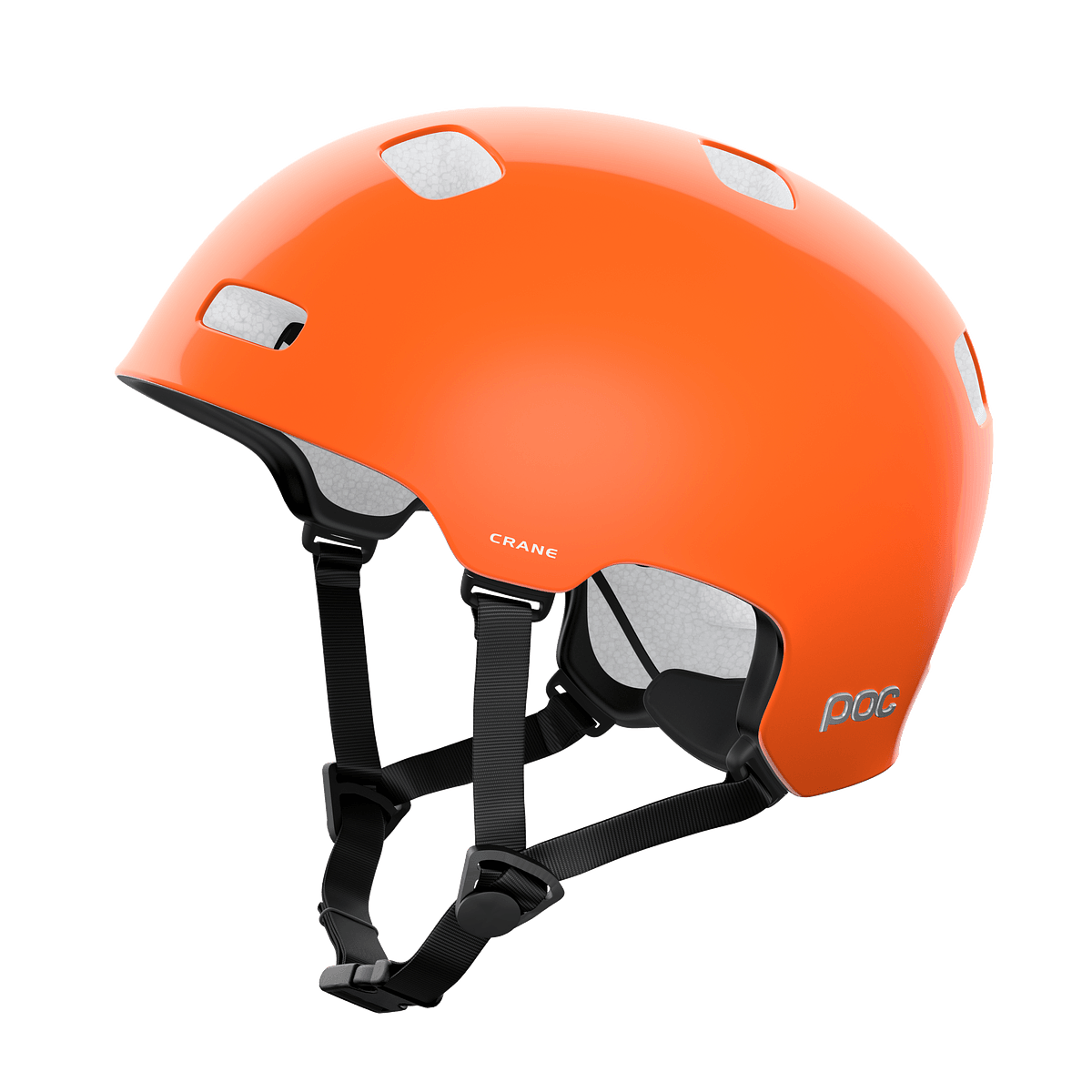 POC Crane MIPS Road Cycling Helmet (Fluorescent Orange)