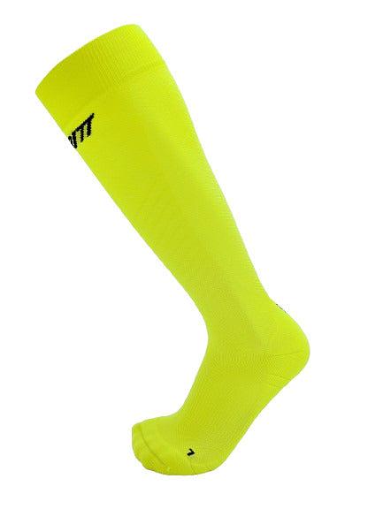 Gambitt Endurance Tall Unisex Compression Socks (Fluo Yellow)