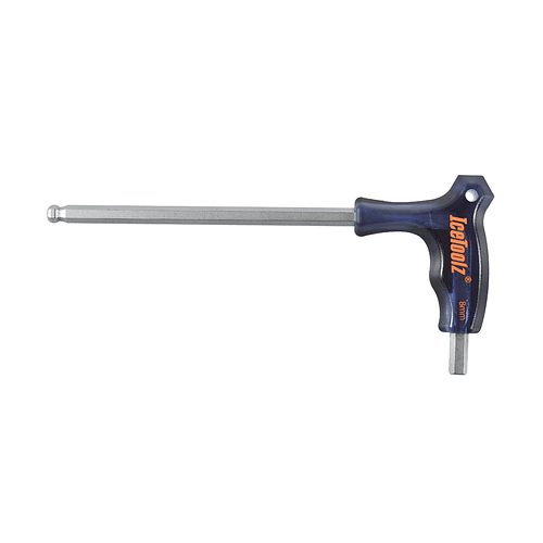 IceToolz 7M80 TwinHead Wrench Ball-Ended 8.0mm (Black/Silver)