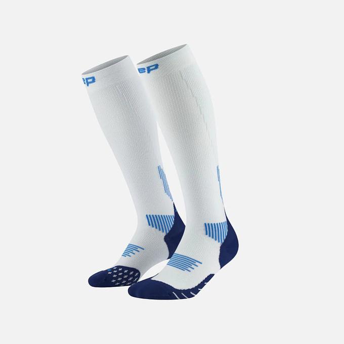 CEP Compression Core Run 5.0 Men's Compression Socks (Ice/Blue)