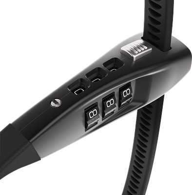Abus Combiflex Travelguard 70 Lock (Black)