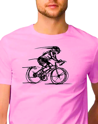 Sport Canvas Bike Sketch Classic Fit Unisex T-Shirt