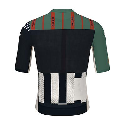 Monton Valore Linea Arte Men's Cycling Jersey (Midnight Patch)