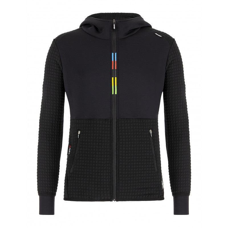 Santini UCI Groove Men's Cycling Hoodie (Black)