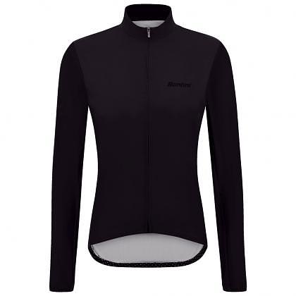 Santini Ready To Ride Wind Cycling Jacket (Black)