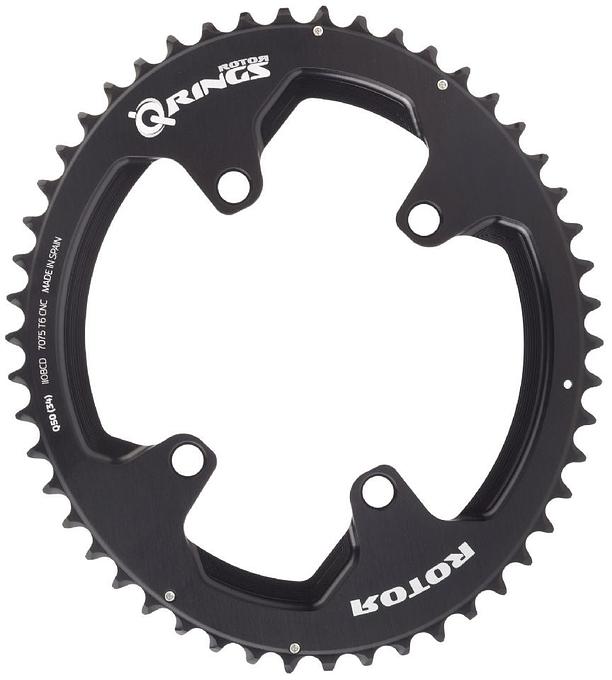 Rotor Q Ring Shimano Ultegra 9000 Outer Chainring (Black)