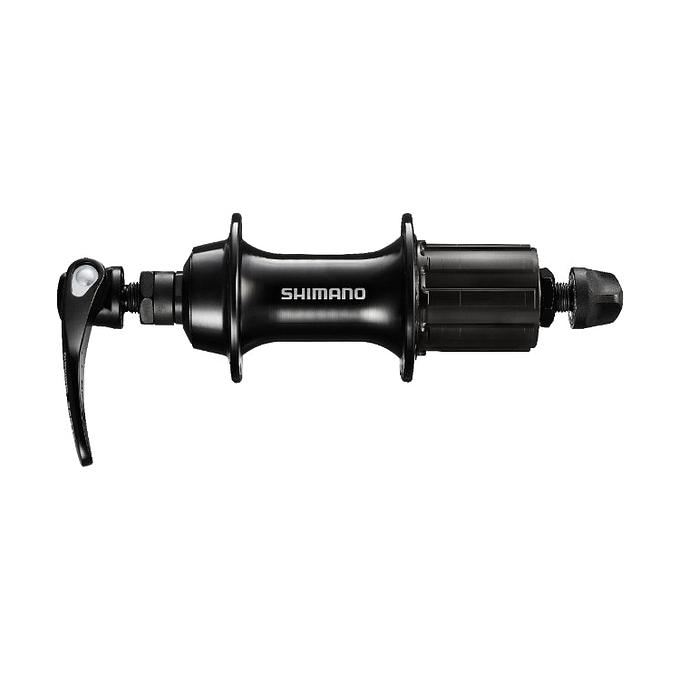 Shimano RS300 163mm QR Rim Brake Rear Hub (Black)