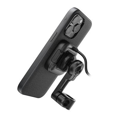 Peak Design Motorcycle Mirror Mount Qi2 Charging (Black)